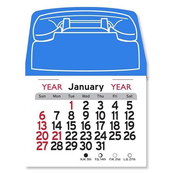 Telephone Peel-N-Stick® Calendar - Image 8