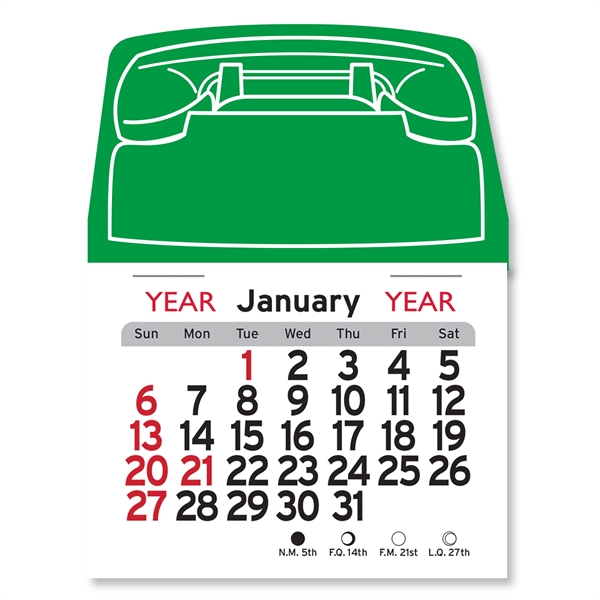 Telephone Peel-N-Stick® Calendar - Image 10