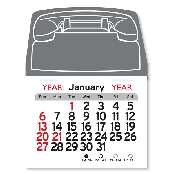 Telephone Peel-N-Stick® Calendar - Image 11