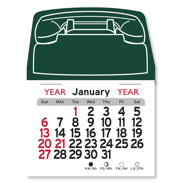 Telephone Peel-N-Stick® Calendar - Image 12