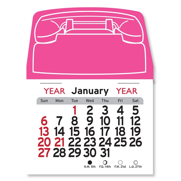 Telephone Peel-N-Stick® Calendar - Image 13