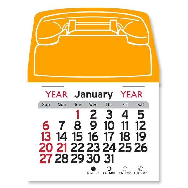 Telephone Peel-N-Stick® Calendar - Image 15