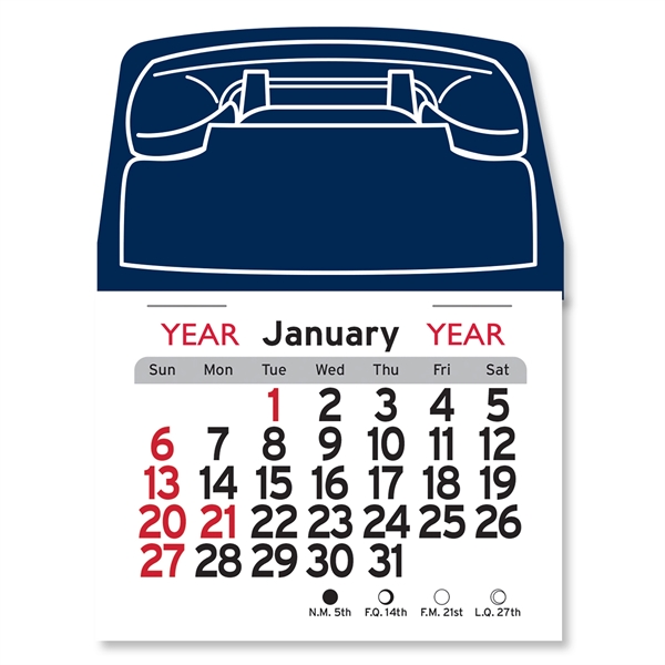 Telephone Peel-N-Stick® Calendar - Image 16