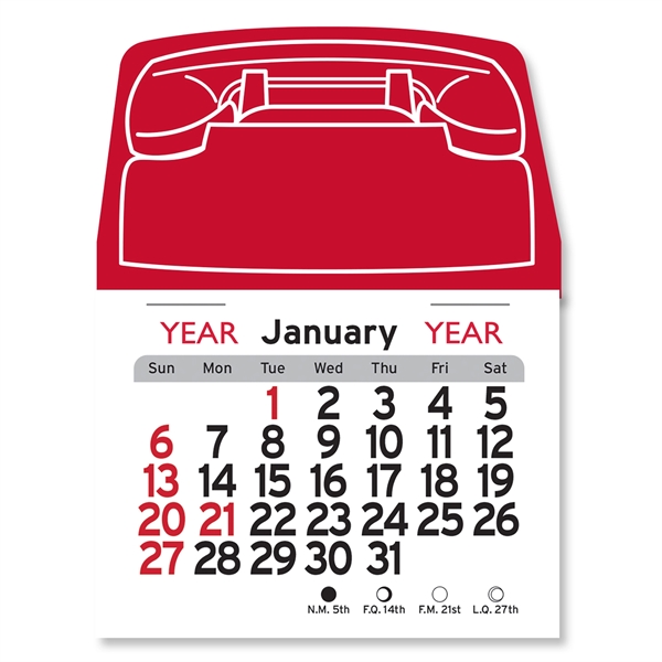 Telephone Peel-N-Stick® Calendar - Image 20