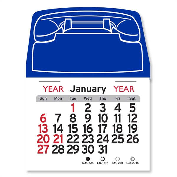 Telephone Peel-N-Stick® Calendar - Image 21