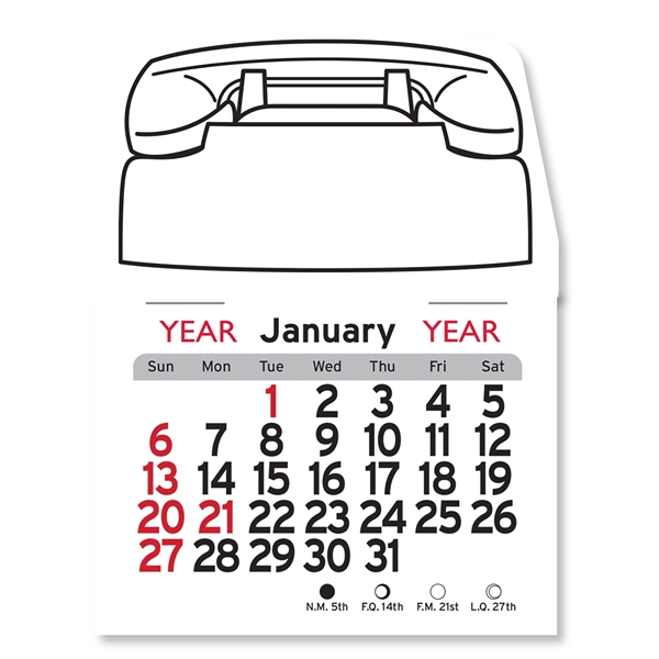 Telephone Peel-N-Stick® Calendar - Image 24