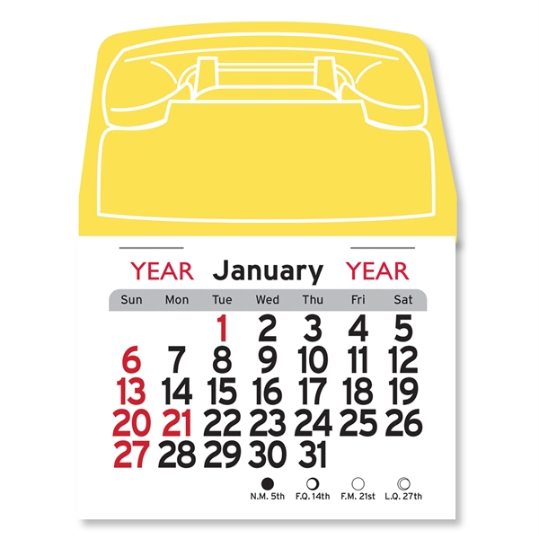Telephone Peel-N-Stick® Calendar - Image 25