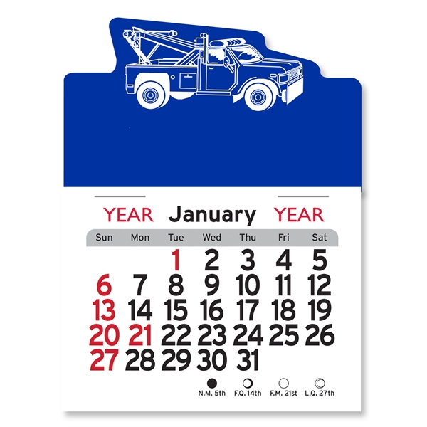 Tow Truck Peel-N-Stick® Calendar - Image 21