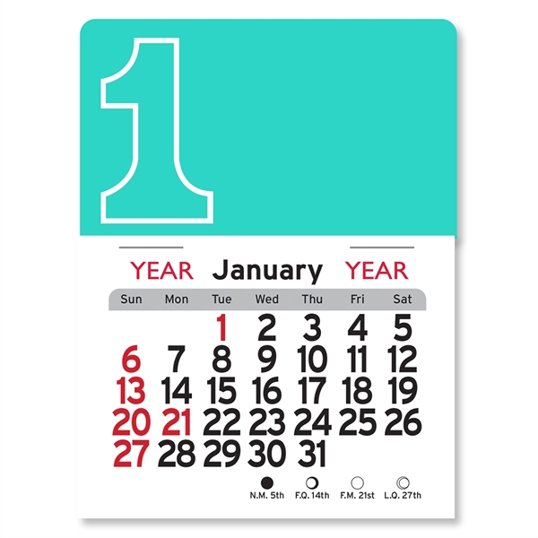 Number One Peel-N-Stick® Calendar - Image 3