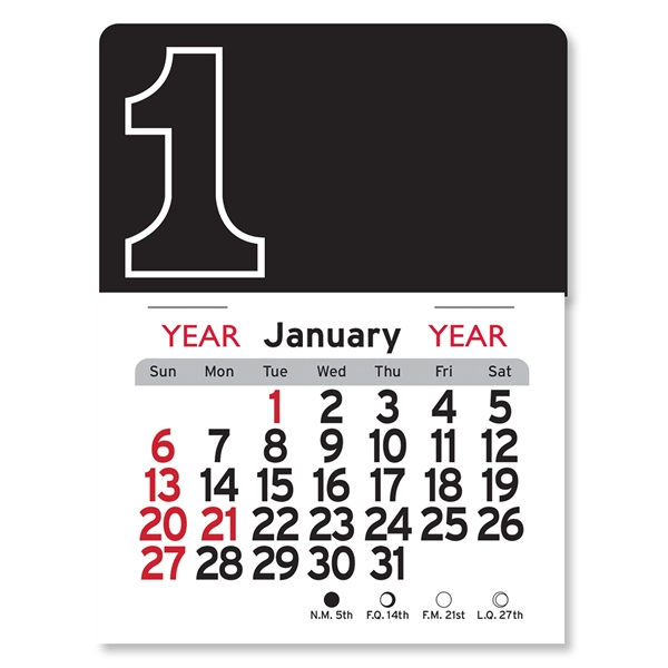 Number One Peel-N-Stick® Calendar - Image 4
