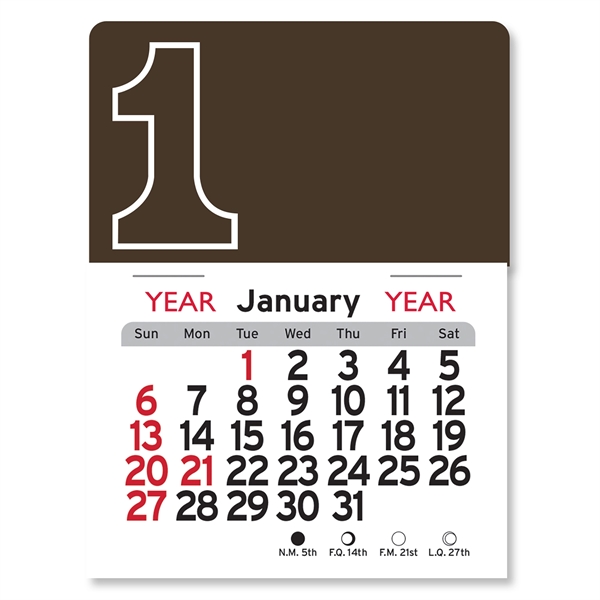 Number One Peel-N-Stick® Calendar - Image 6