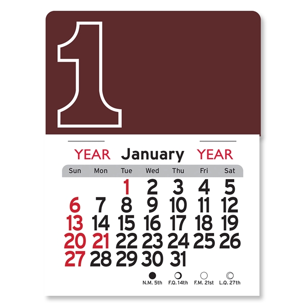 Number One Peel-N-Stick® Calendar - Image 7