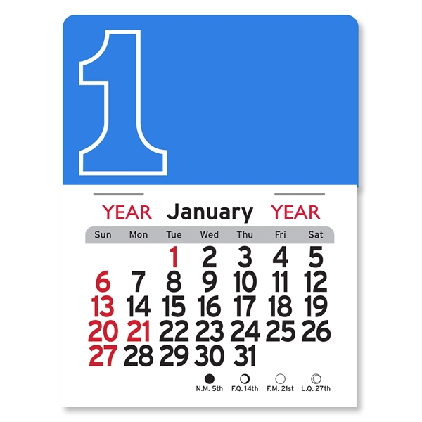 Number One Peel-N-Stick® Calendar - Image 8