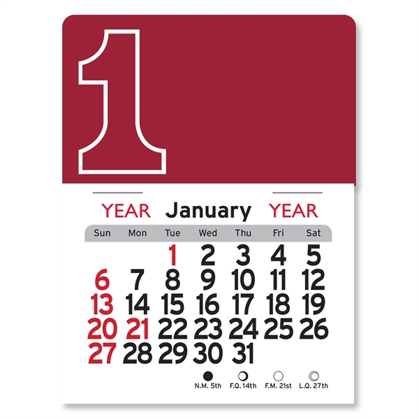 Number One Peel-N-Stick® Calendar - Image 9