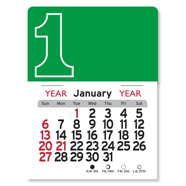 Number One Peel-N-Stick® Calendar - Image 10