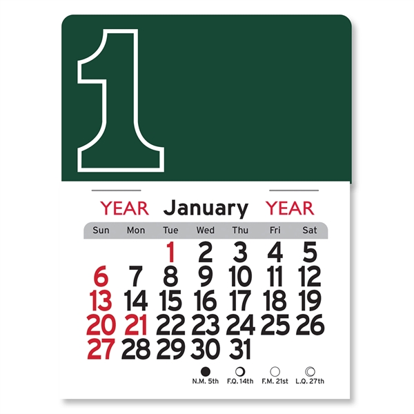 Number One Peel-N-Stick® Calendar - Image 12