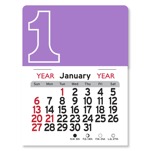 Number One Peel-N-Stick® Calendar - Image 14