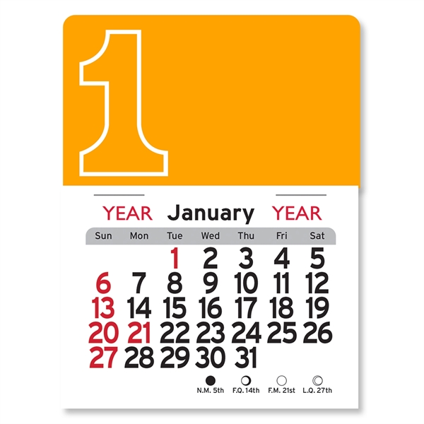 Number One Peel-N-Stick® Calendar - Image 15