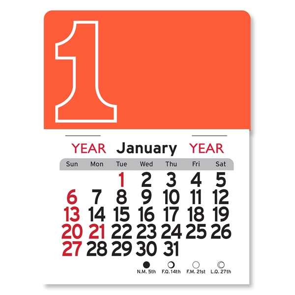 Number One Peel-N-Stick® Calendar - Image 17