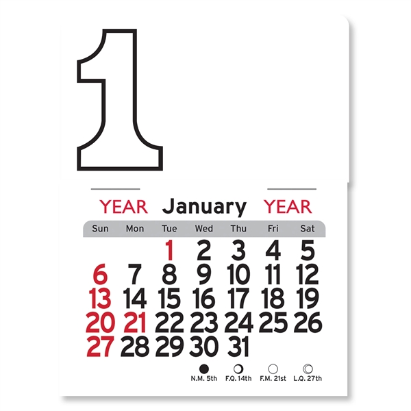 Number One Peel-N-Stick® Calendar - Image 24