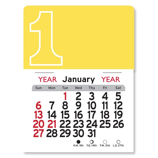 Number One Peel-N-Stick® Calendar - Image 25