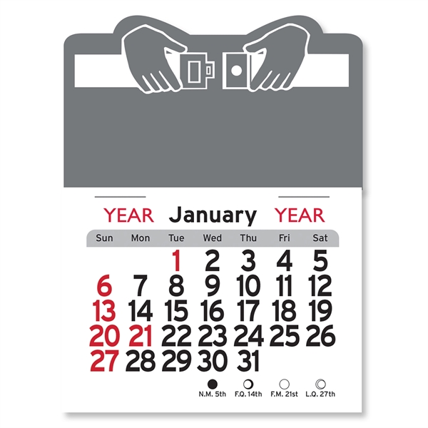 Buckle Up Shaped Peel-N-Stick® Calendar - Image 10
