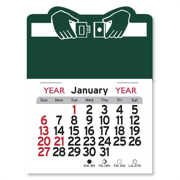 Buckle Up Shaped Peel-N-Stick® Calendar - Image 11