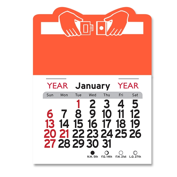 Buckle Up Shaped Peel-N-Stick® Calendar - Image 16