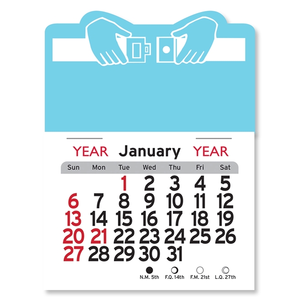 Buckle Up Shaped Peel-N-Stick® Calendar - Image 21