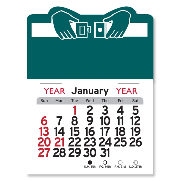 Buckle Up Shaped Peel-N-Stick® Calendar - Image 22