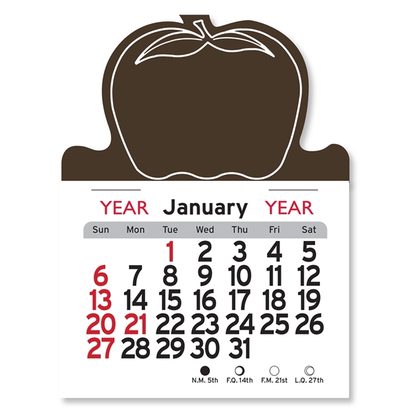 Apple Shaped Peel-N-Stick® Calendar - Image 6