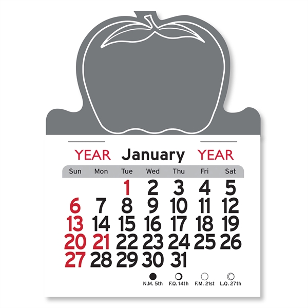 Apple Shaped Peel-N-Stick® Calendar - Image 11