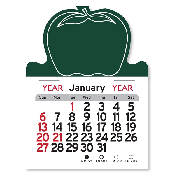Apple Shaped Peel-N-Stick® Calendar - Image 12