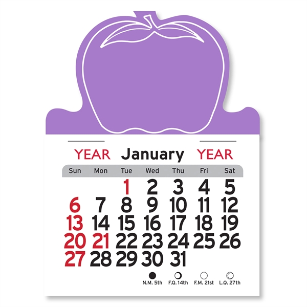 Apple Shaped Peel-N-Stick® Calendar - Image 14