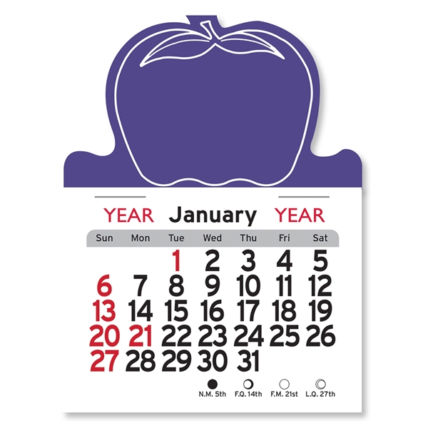 Apple Shaped Peel-N-Stick® Calendar - Image 19