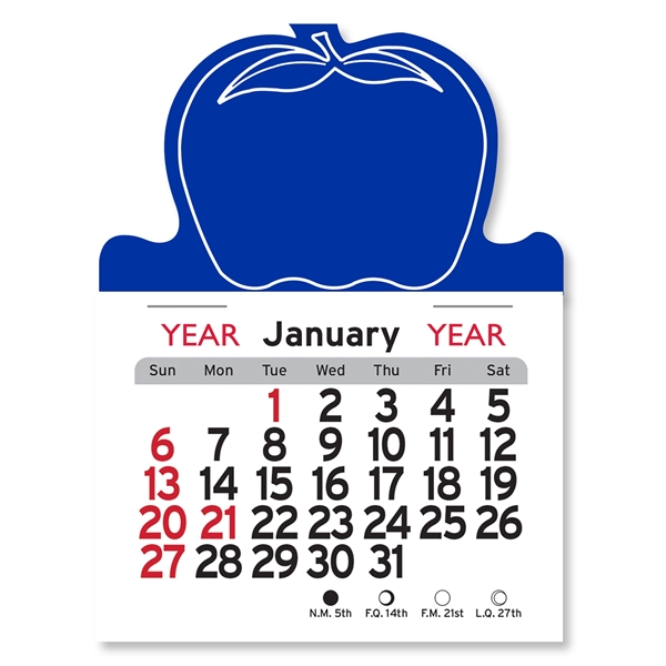 Apple Shaped Peel-N-Stick® Calendar - Image 21