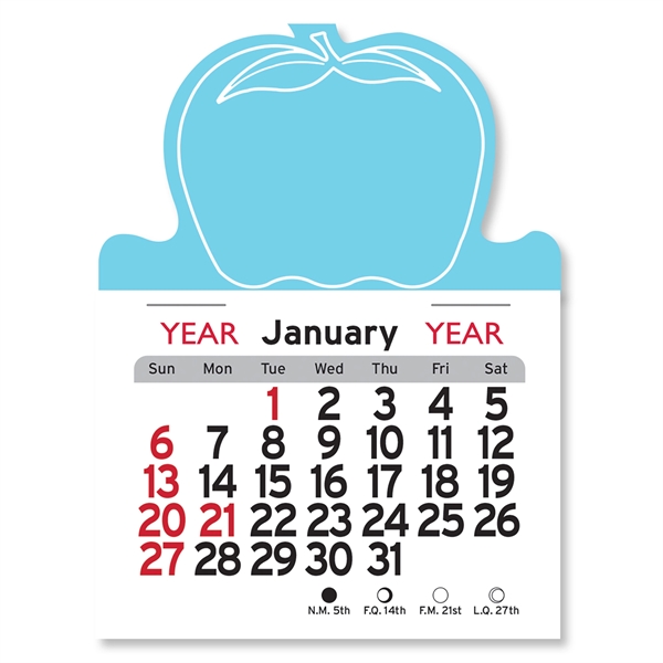 Apple Shaped Peel-N-Stick® Calendar - Image 22