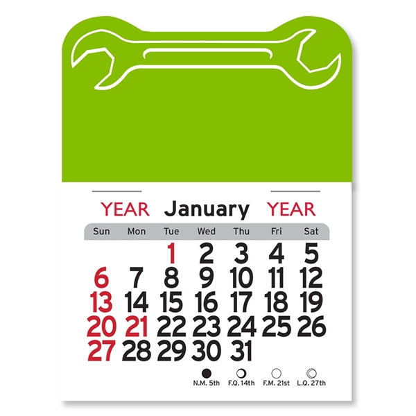 Wrench Peel-N-Stick® Calendar - Image 2