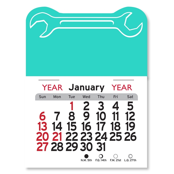 Wrench Peel-N-Stick® Calendar - Image 3