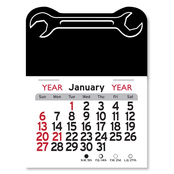 Wrench Peel-N-Stick® Calendar - Image 4