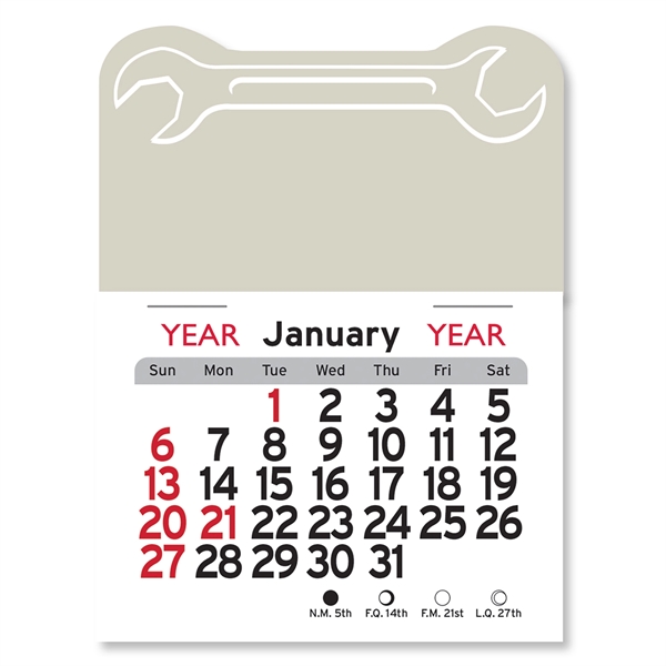 Wrench Peel-N-Stick® Calendar - Image 5