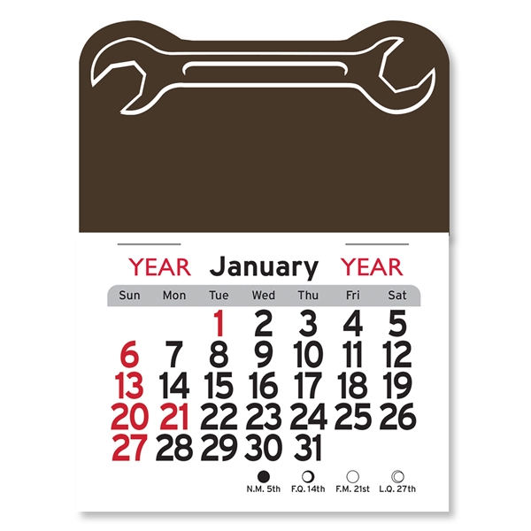 Wrench Peel-N-Stick® Calendar - Image 6