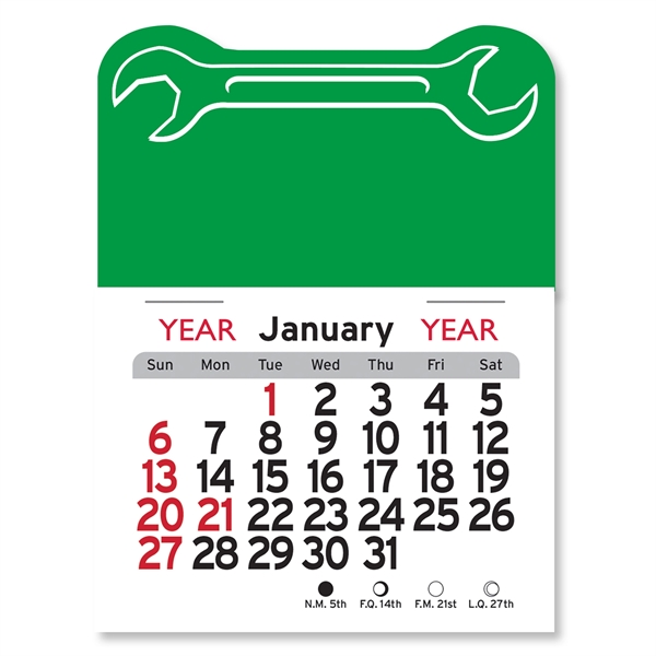 Wrench Peel-N-Stick® Calendar - Image 10