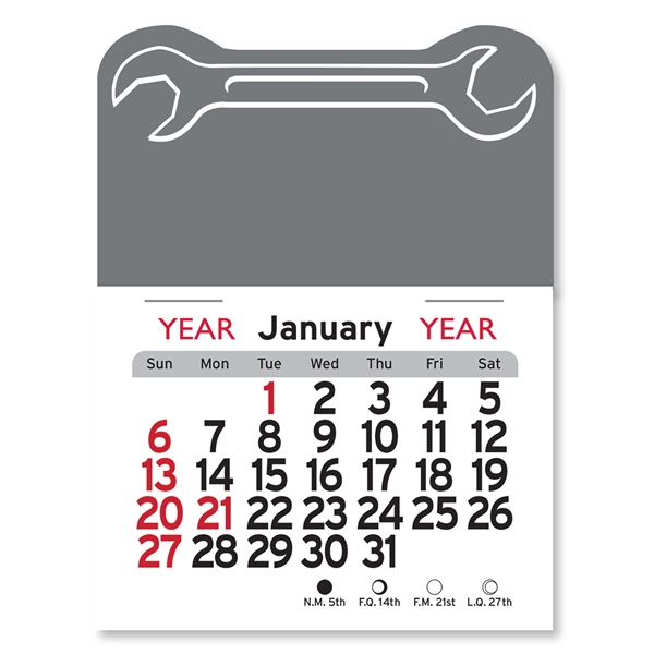 Wrench Peel-N-Stick® Calendar - Image 11