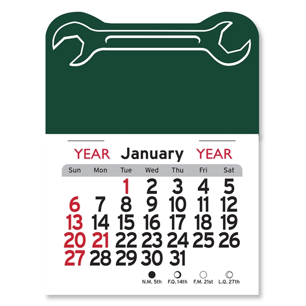 Wrench Peel-N-Stick® Calendar - Image 12