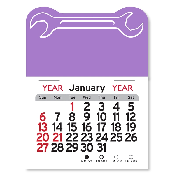Wrench Peel-N-Stick® Calendar - Image 14