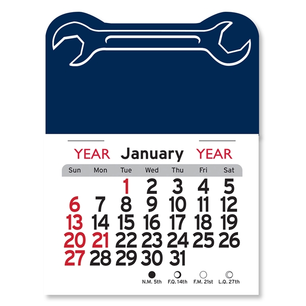 Wrench Peel-N-Stick® Calendar - Image 16