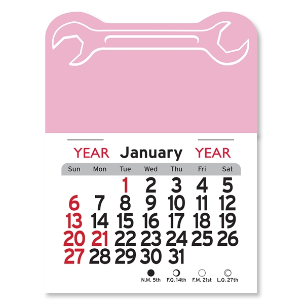 Wrench Peel-N-Stick® Calendar - Image 18