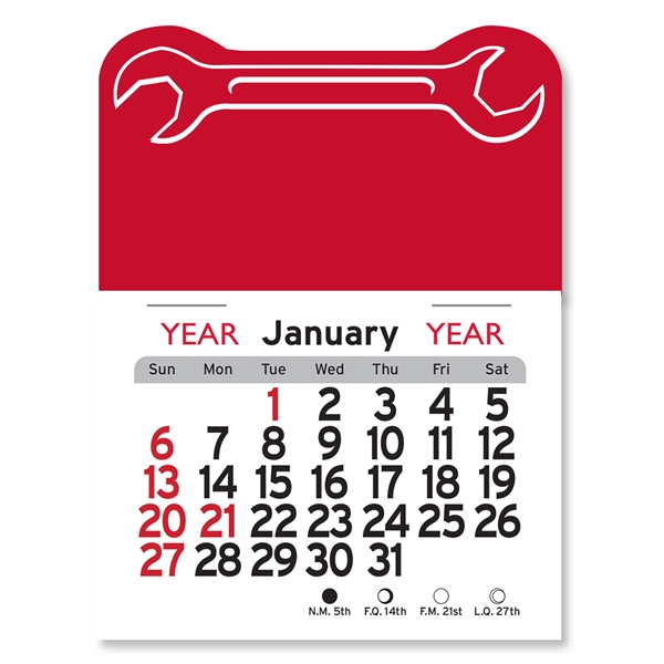 Wrench Peel-N-Stick® Calendar - Image 20