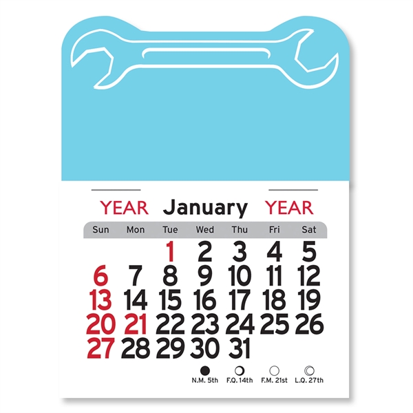 Wrench Peel-N-Stick® Calendar - Image 22